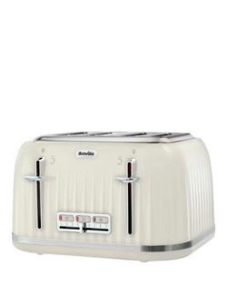 Breville Impressions Vtt702 Cream 4-Slice Toaster